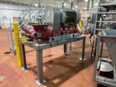 Griffith Laboratories Inc. Mince Master with Siemens 150 HP 1,785 RPM Motor and S/S Base - Rigging F