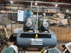 Atlas Copco Vacuum Pump, Type: DZS065V, S/N: AP1876365, 3 HP 3,600 RPM Delta HMI - Rigging Fee: $800