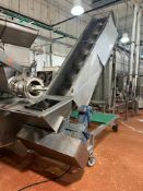 S/S Auger Conveyer with Casters 10' x 21