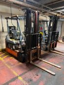 Toyota 2,450 LB Capacity Sit Down Electric Forklift, Model: 8FBEH18V with Side Shift 198