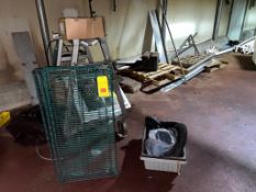 S/S Sink, Hydraulic Components, Hose, PVC Pipe, etc. - Rigging Fee: $100