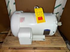 NEW Baldor 15 HP 1,765 RPM Motor - Rigging Fee: $100
