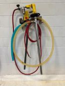 Lutz S/S Barrel Pump, Model: MD-2 and Manual Barrel Pump - Rigging Fee: $100