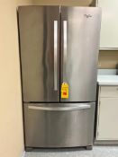 Whirlpool S/S Refrigerator Freezer, Model: WRF540CWBM01 - Rigging Fee: $150