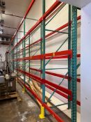 Sections Pallet Racking, Dimensions = 14' x 8' - Rigging Fee: $600