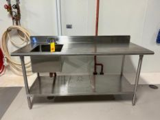 S/S Sink/Table 6' x 30