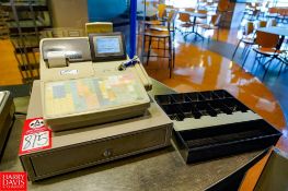 Sharp POS Terminal Cash Register 120 Volt, 60 Hz, 740mA, 57 W, Model: UP-700 , S/N: 58044756 - Riggi