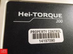 HEI-Torque Digital Stirrer with Stand, Model: 200 - Rigging Fee: $100