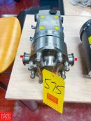 Waukesha Cherry-Burrell Positive Displacement Pump Head with 105