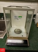 Mettler Toledo Analytical Balance, Model: AE160, S/N: E21503 - Rigging Fee: $50