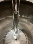 Charles Ross 200 Gallon S/S Dome-Top Tank, Model: ME-110, S/N: 72731 with Shear Mixer and GSE 470 Lo