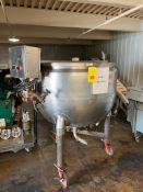 Groen 150 Gallon S/S Mobile High Intensity Kettle, Model: N 150 SP - Rigging Fee: $200
