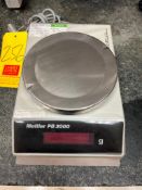 Mettler Toledo S/S Digital Scale, Model: PB3000 - Rigging Fee: $50
