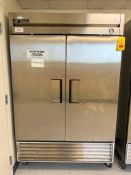 S/S True 2-Door Refrigerator, Model: T-49 - Rigging Fee: $300