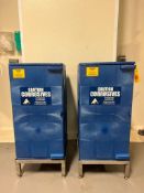 Eagle Non-Metallic Acid Storage Cabinet, Model: M12CRA, 12 Gallon Capacity - Rigging Fee: $150