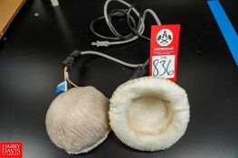 Glas-Col (2) Heating Mantles Flexible Fabric , 115 Volts, 500 W , S/N: 1584765 - Rigging Fee: $50