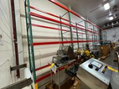 Sections Pallet Racking, Dimensions = 14' x 8' - Rigging Fee: $600