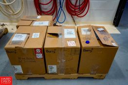 Berry (3) Boxes of 10 oz Plastic Bottles and (1) Boxes of Caps - Rigging Fee: $50