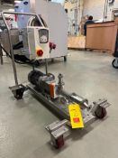 2017 Seepex Commission N. 866060, Type: MDC 012-12 with Gear Reducing Drive, 1.5 HP 1,660 RPM, ABB 1