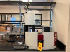 Sympatec Dynamic Image Analyzer, Model: Q1 PIC with HP CPU, Keyboard, Mouse, Arrow Engineering Co. M