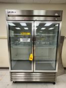 Lab-Line Glass 2-Door S/S Refrigerator, Catalog Number: 3784 - Rigging Fee: $200