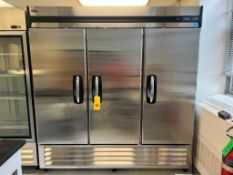 Norlake Scientific S/S 3-Door Refridgerator, Model: GR72SSS/O - Rigging Fee: $400