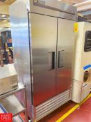 True 2-Door S/S Refrigerator - Rigging Fee: $300