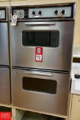 General Electric Double Oven 26'' x 27'' x 87'' Tall, Max Temp 500 and Broil - Rigging Fee: $100