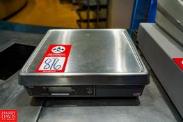 NCI Weight Scale 12'' x 13 1/2'', Max Capacity 15 Kg, Min 01 lb, Model: 6720-15 - Rigging Fee: $50