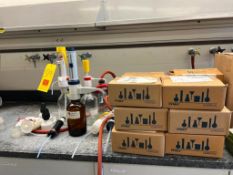 Bottle Dispensers, S/S Rinse Stands and Pyrex Crucibles 50 ML - Rigging Fee: $100