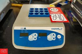 VWR Digital Heat Block Digital Temperature Control and Timers, 12 Station, 120 Volts, 110 Watts, 60/
