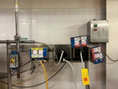 Afco 5223 Sani-Kleen System with (3) Poly Diaphragm Pumps, Air-Actuated Valves and Controls