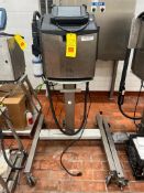 Keyence MK Ink Jet Printer, Model: MK-U6000 with Touch Screen HMI with S/S Mobile Base