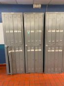 Sections of 4 Lockers - Rigging Fees: $100
