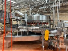 Federal Filler 26-Valve Jug Filler, Model: 154OGWS6/268 L604 with 8-Head Capper with Hope Industrial