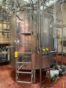 S/S Dome-Top Processors with Vertical Agitation, Level Sensor and Temperature - Rigging Fees: $3500