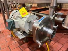 Fristam Centrifugal Pump with Reliance Electric 10 HP 3,475 RPM Motor and 2.5