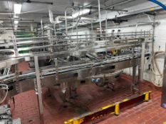 S/S Framed Dual-Lane Conveyor with Drives - Rigging Fees: $1200