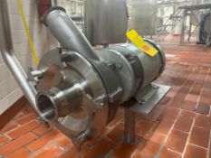 Fristam Centrifugal Pump with Baldor 7.5 HP 1,760 RPM Motor and 3