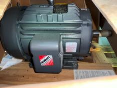 Assorted Motors Including Baldor 25 HP 3,510 RPM Motor - Rigging Fees: $125