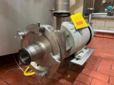 Fristam Centrifugal Pump with Reliance Electric 10 HP 3,505 RPM Motor and 2.5