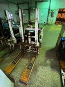 Rico High Lift Rider Electric Pallet Jack with Battery - Rigging Fees: $50