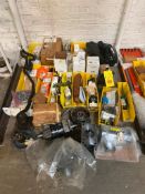 Allen-Bradley Electrical Components, Cylinders, Assorted Motors, Rotec Parts, Roller Chain