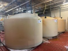 Afco 1,300 Gallon Poly Tanks - Rigging Fees: $1250