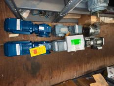 (5) NEW SEW Gearmotors, up to 1 HP and Bonfiglioli Motor - Rigging Fees: $25