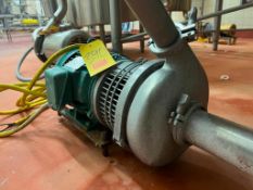 Tri-Clover Centrifugal Pump with Sterling Electric 5 HP 1,735 RPM, 3