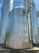 Walker 10,000 Gallon Jacketed S/S Silo, Model: VSHT, S/N: SPG-53297 with (2) Tri-Clover Tank