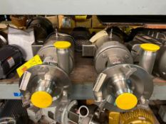 (2) Fristam Centrifugal Pumps with S/S Clad Motor and 3