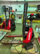 Raymond 4,500 LB Capacity Low Lift Electric Pallet Jack , Model: 102T-F45L with Battery
