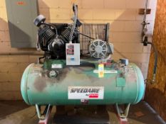 Dayton Speedaire 10 HP Air Compressor , Model: 1WD74 , S/N: D025216 - Rigging Fees: $200